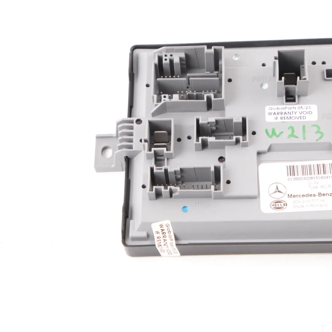 SAM Módulo contrôle confort carrosserie arrière ECU para Mercedes W213 con número de pieza A2139003208 Mercedes W213 SAM Módulo contrôle confort carrosserie arrière ECU - SKU A2139003208 - Número de pieza A2139003208