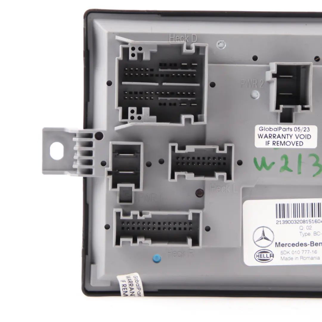 SAM Módulo contrôle confort carrosserie arrière ECU para Mercedes W213 con número de pieza A2139003208 Mercedes W213 SAM Módulo contrôle confort carrosserie arrière ECU - SKU A2139003208 - Número de pieza A2139003208