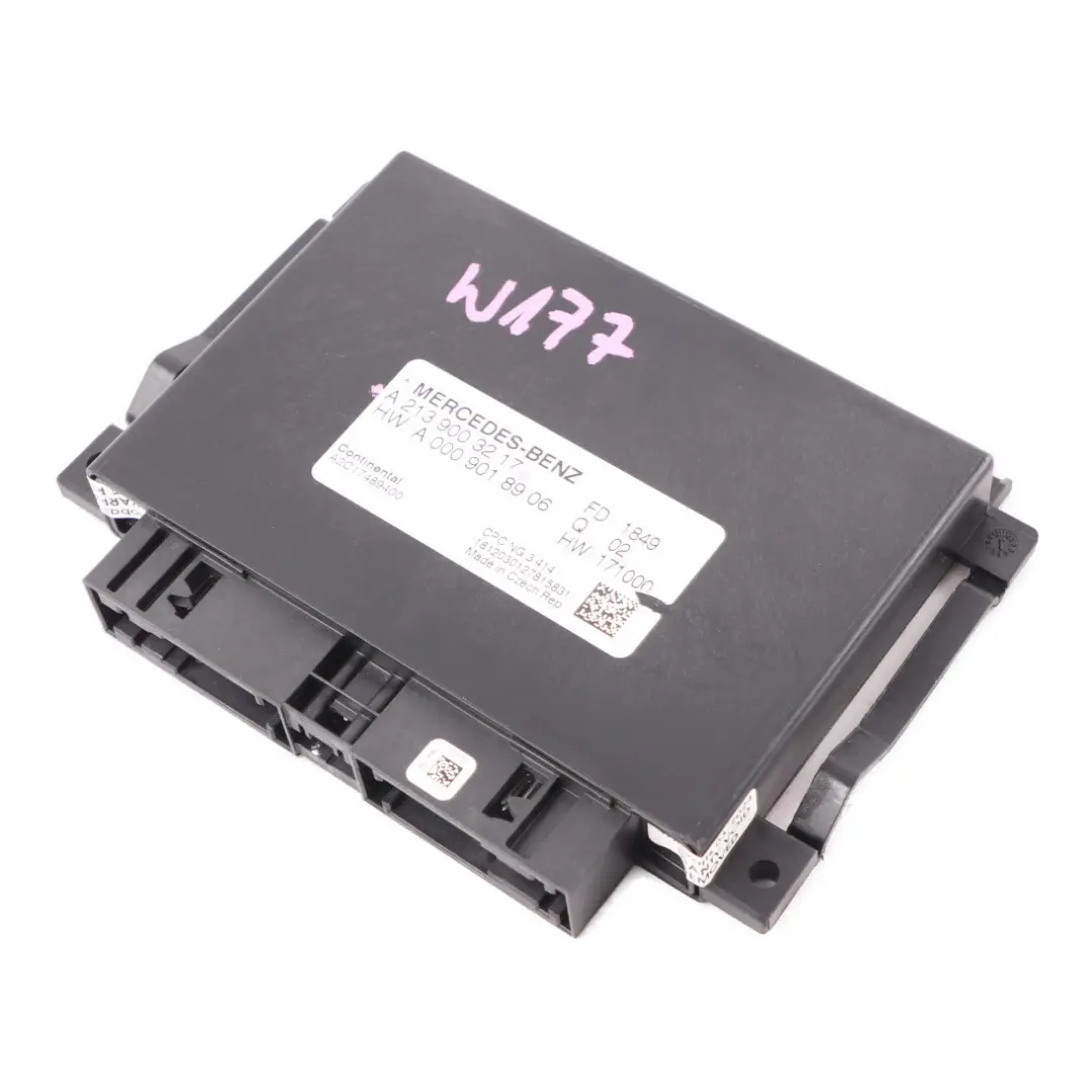 Module Boîte Vitesses Mercedes W177 W205 W213 ECU Automatique pour à propos du numéro de pièce A2139003217 Module Boîte Vitesses Mercedes W177 W205 W213 ECU Automatique - SKU A2139003217 - Numéro de pièce A2139003217