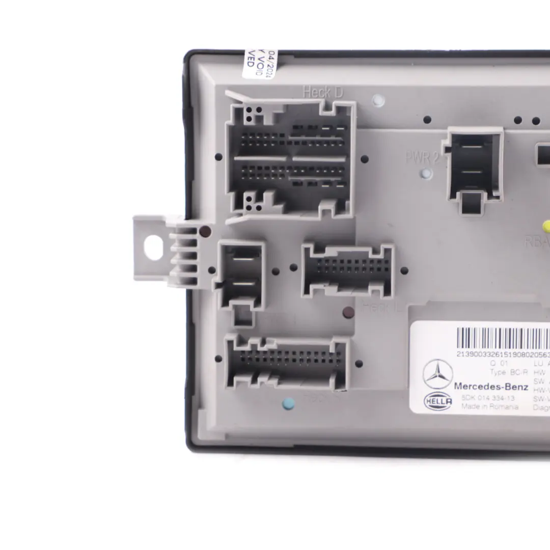 Modulo SAM Mercedes W213 C238 Unità Controllo Baule Posteriore ECU per con numero di parte A2139003326 Modulo SAM Mercedes W213 C238 Unità Controllo Baule Posteriore ECU - SKU A2139003326 - Numero di parte A2139003326