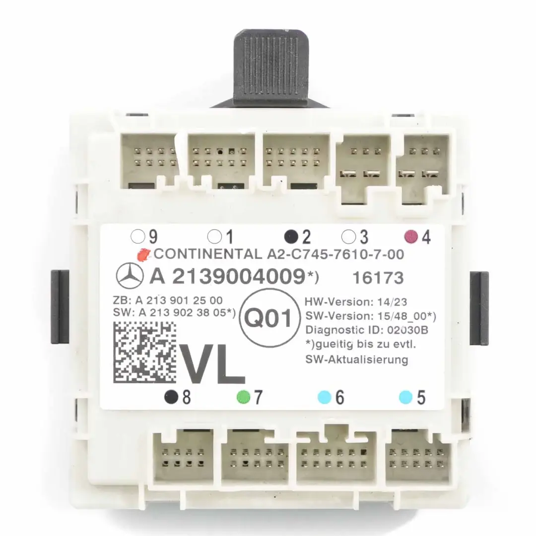 Moduł Drzwi Lewy Przód do Mercedes W213 o numerze A2139004009 Mercedes W213 Moduł Drzwi Lewy Przód - SKU A2139004009 - Numer Części A2139004009