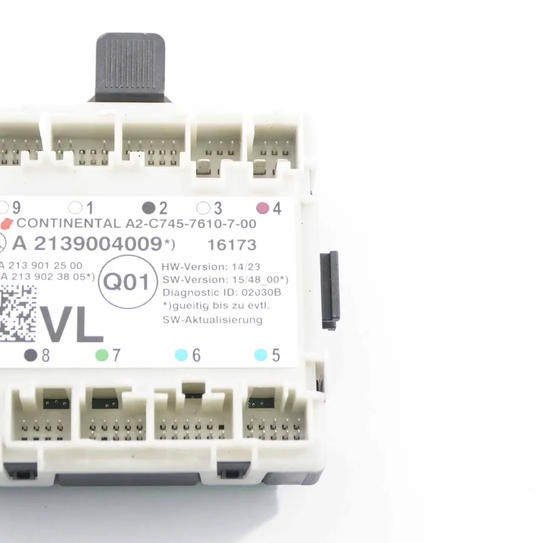 Módulo de puerta delantera izquierda Unidad de control para Mercedes W213 con número de pieza A2139004009 Mercedes W213 Módulo de puerta delantera izquierda Unidad de control - SKU A2139004009 - Número de pieza A2139004009