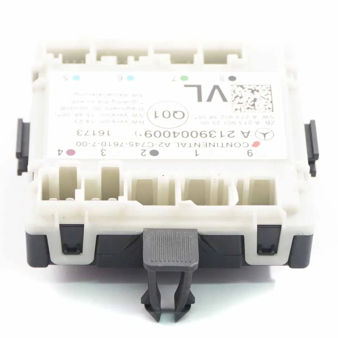 Mercedes W213 Door Module Front Left N/S Control Unit - SKU A2139004009 - Part number A2139004009