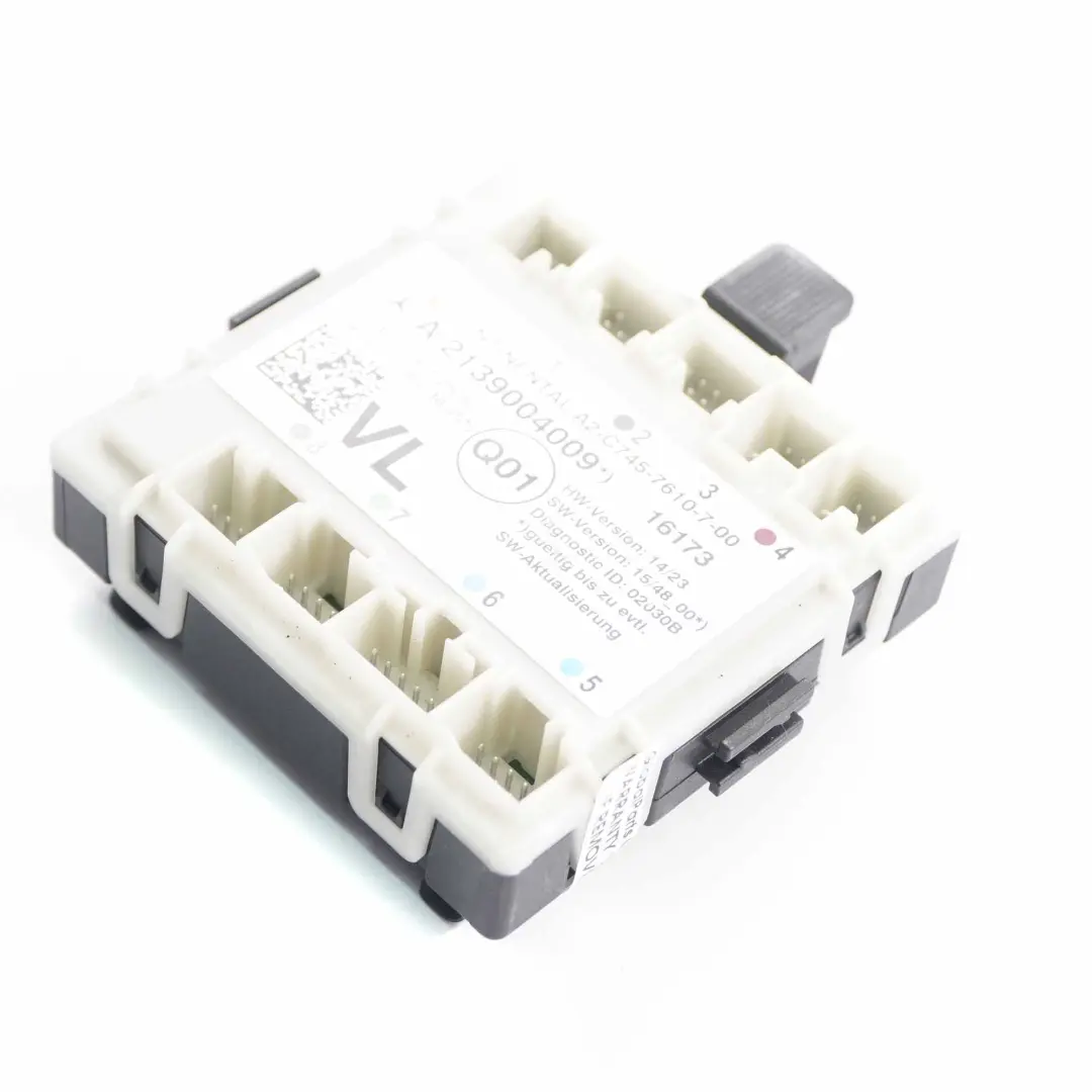 Mercedes W213 Door Module Front Left N/S Control Unit - SKU A2139004009 - Part number A2139004009
