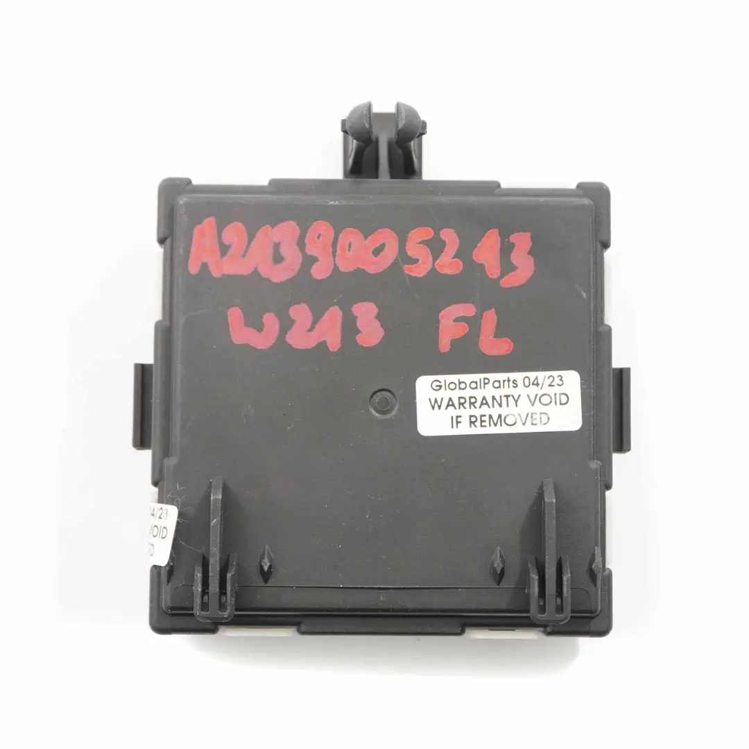 Módulo de puerta delantera izquierda Unidad de control para Mercedes W213 con número de pieza A2139004009 Mercedes W213 Módulo de puerta delantera izquierda Unidad de control - SKU A2139004009 - Número de pieza A2139004009