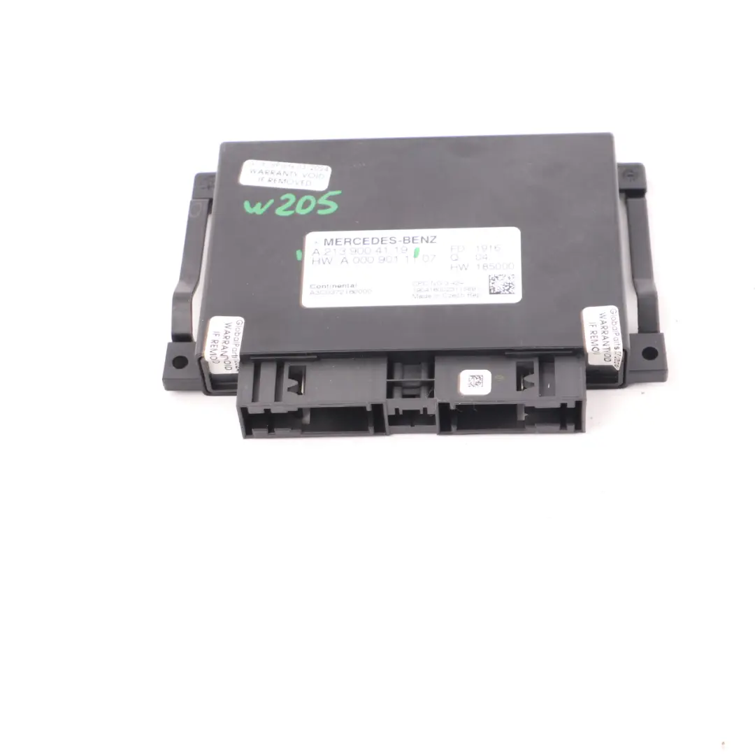 Mercedes W205 Unité commande la boîte vitesses groupe motopropulseur - SKU A2139004119 - Numéro de pièce A2139004119
