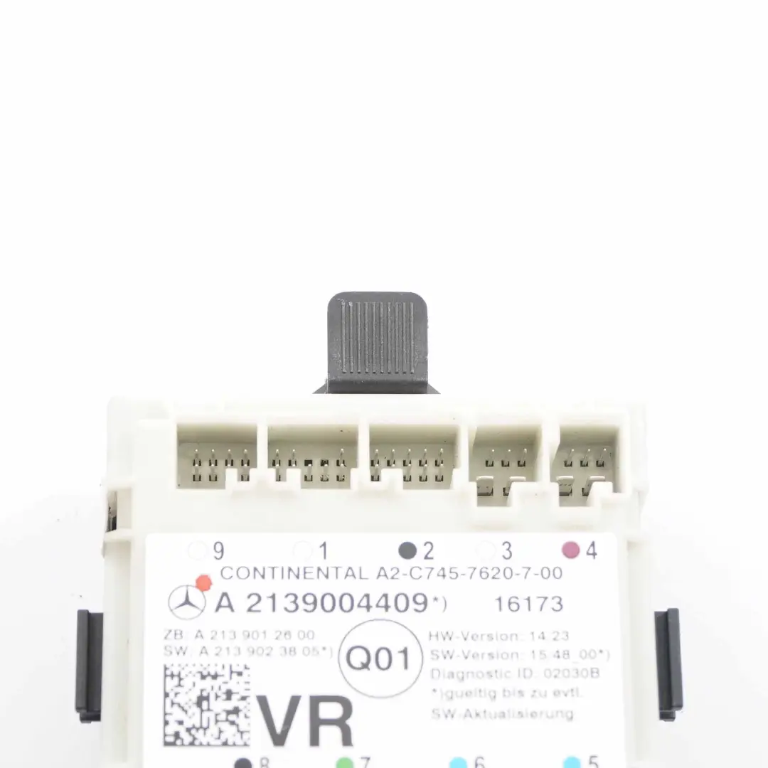 Modulo porta anteriore destra Unità controllo per Mercedes W213 con numero di parte A2139004409 Mercedes W213 Modulo porta anteriore destra Unità controllo - SKU A2139004409 - Numero di parte A2139004409