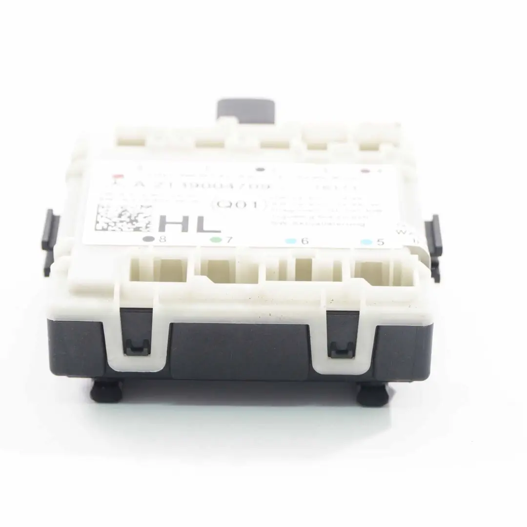 Modulo porta posteriore sinistra Unità di controllo per Mercedes W213 con numero di parte A2139004709 Mercedes W213 Modulo porta posteriore sinistra Unità di controllo - SKU A2139004709 - Numero di parte A2139004709
