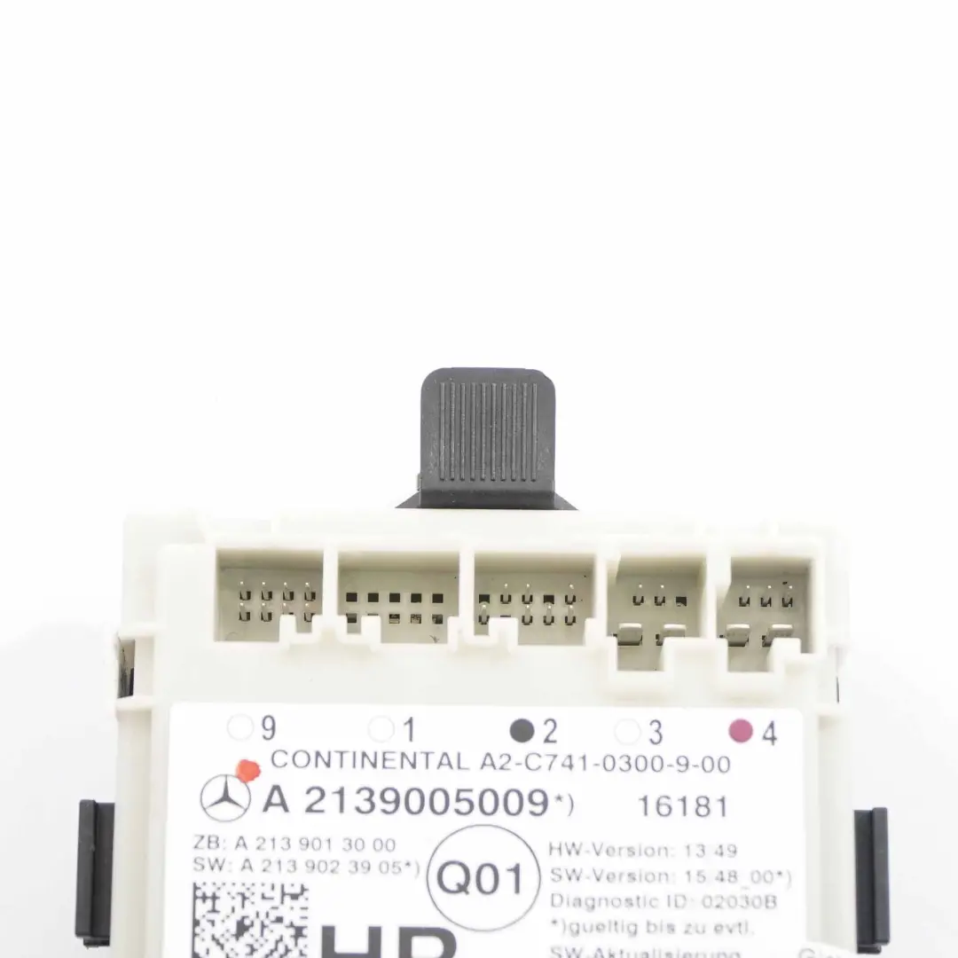 Modulo porta posteriore destra Unità controllo per Mercedes W213 con numero di parte A2139005009 Mercedes W213 Modulo porta posteriore destra Unità controllo - SKU A2139005009 - Numero di parte A2139005009