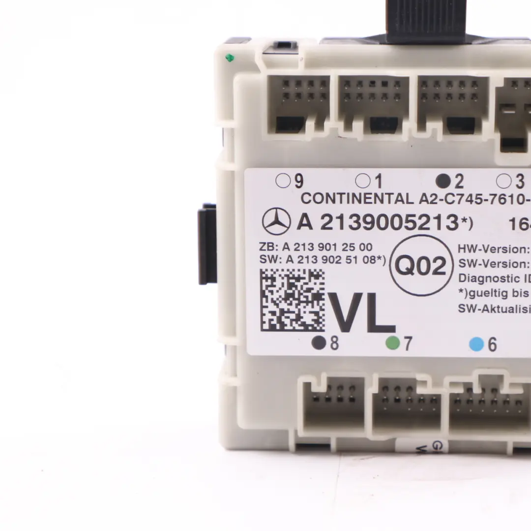 Tür Steuerung ECU Modul Vorne Links für Mercedes W213 mit Teilenummer A2139005213 Mercedes W213 Tür Steuerung ECU Modul Vorne Links - SKU A2139005213 - Teilenummer A2139005213