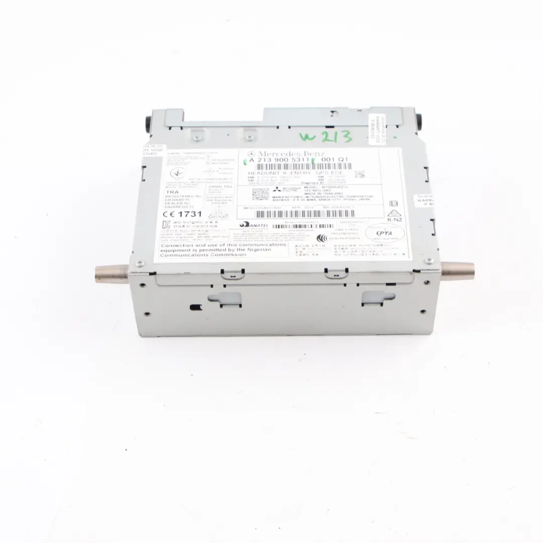 Head Unit CD Media Player Audio Auto Radio pour Mercedes W213 à propos du numéro de pièce A2139005311 Mercedes W213 Head Unit CD Media Player Audio Auto Radio - SKU A2139005311 - Numéro de pièce A2139005311