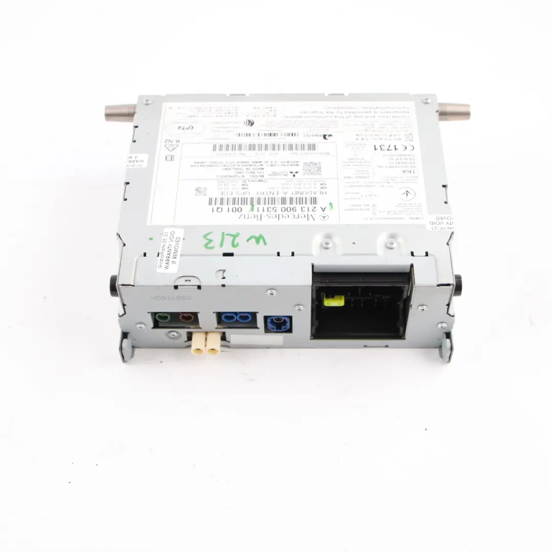 Mercedes W213 Head Unit CD Media Player Audio Auto Radio Controller - SKU A2139005311 - Part number A2139005311