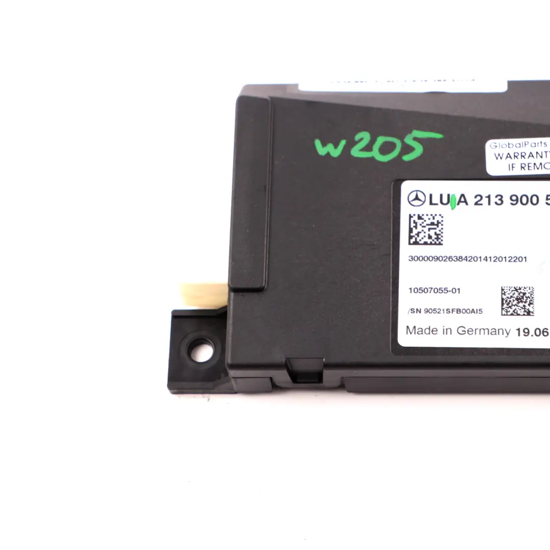 Mercedes W205 W213 Ignition Central Lock Control Unit Module ECU - SKU A2139005528 - Part number A2139005528