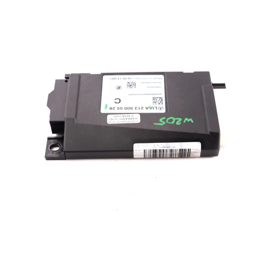 Mercedes W205 W213 Ignition Central Lock Control Unit Module ECU - SKU A2139005528 - Part number A2139005528