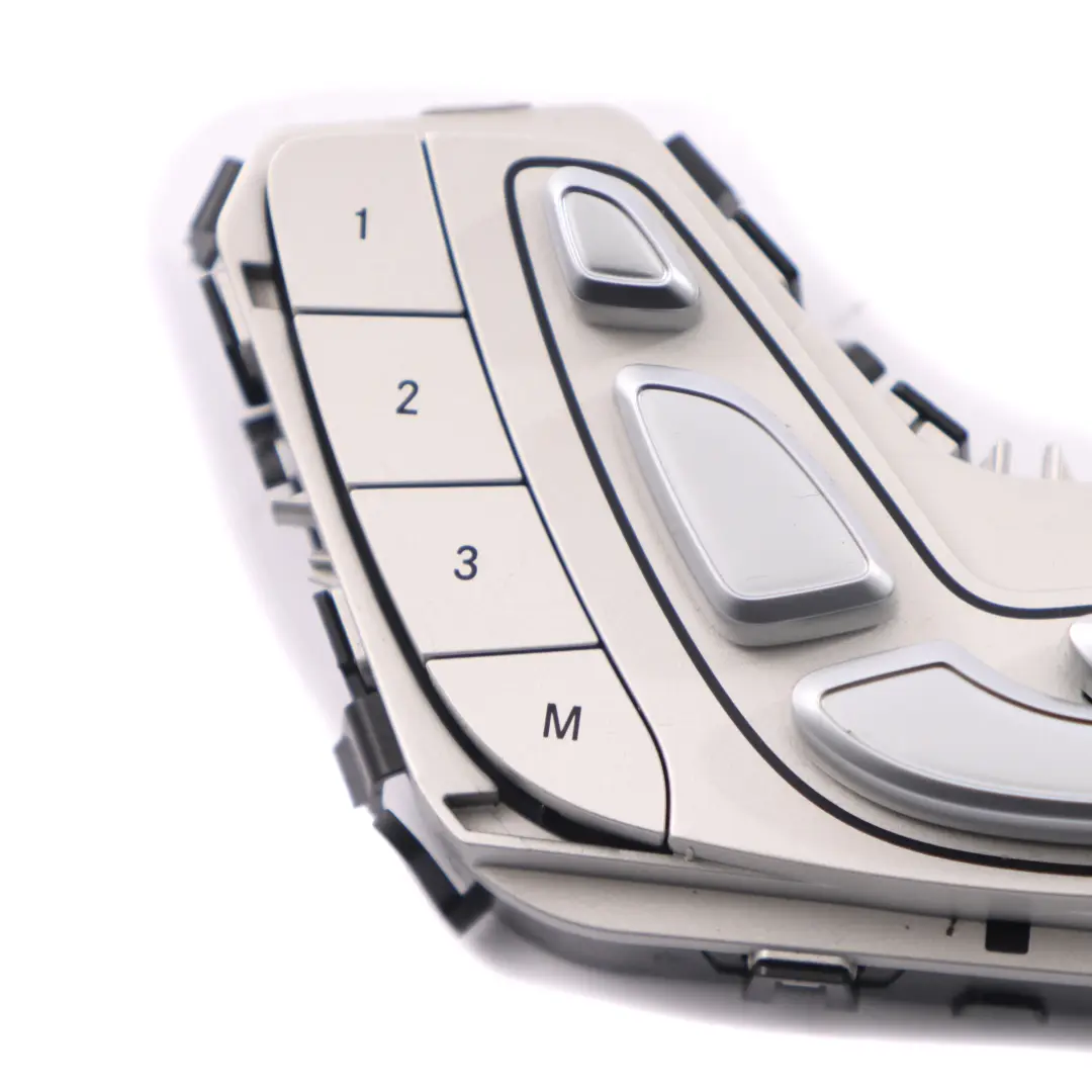 Panel Przełącznik Regulacji Fotela Lewy Przód do Mercedes C238 o numerze A2139050004 Mercedes C238 Panel Przełącznik Regulacji Fotela Lewy Przód - SKU A2139050004 - Numer Części A2139050004
