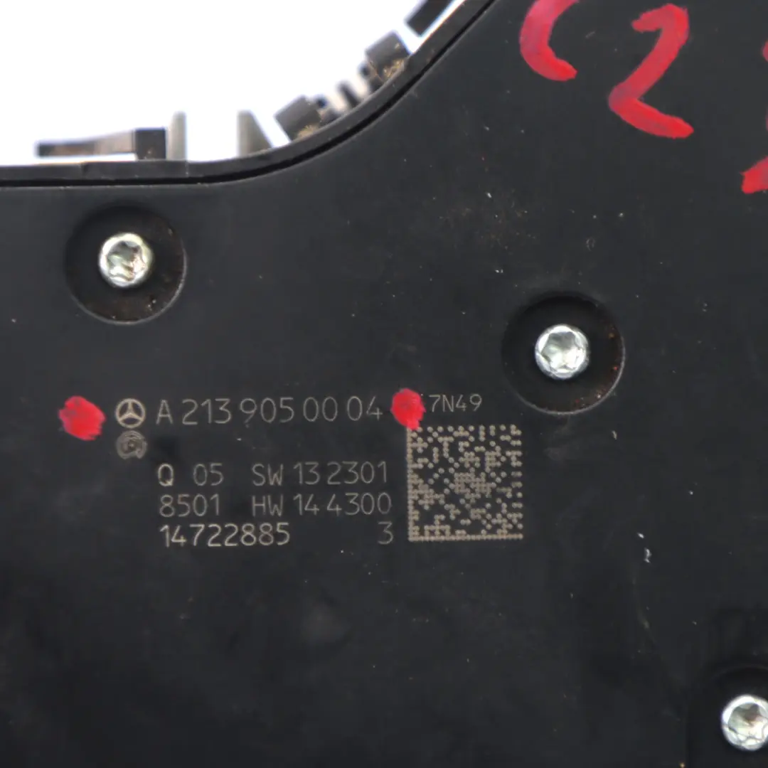 Mercedes C238 Switch Seat Regulation Door Adjustment Front Left N/S - SKU A2139050004 - Part number A2139050004