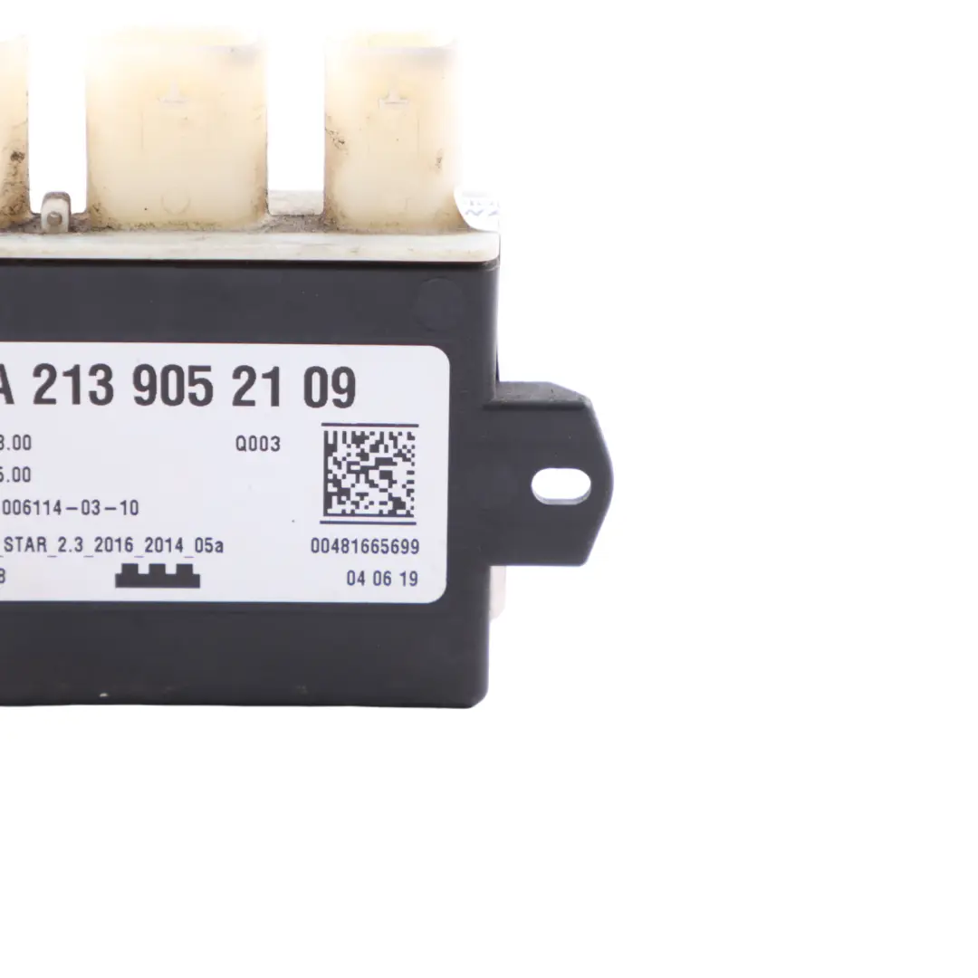 MercedesW213 Rear Tailgate Boot Control Module Unit to with Part number A2139052109 MercedesW213 Rear Tailgate Boot Control Module Unit - SKU A2139052109 - Part number A2139052109