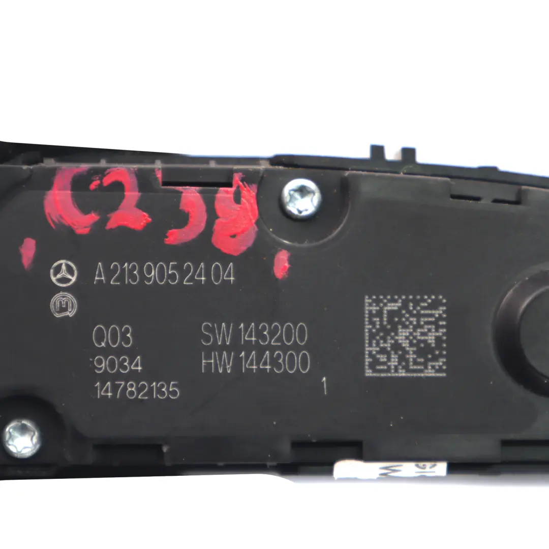  Schalter Mercedes C238 Mittelkonsole Links ESP Fahrwerksregelung - SKU A2139052404 - Teilenummer A2139052404