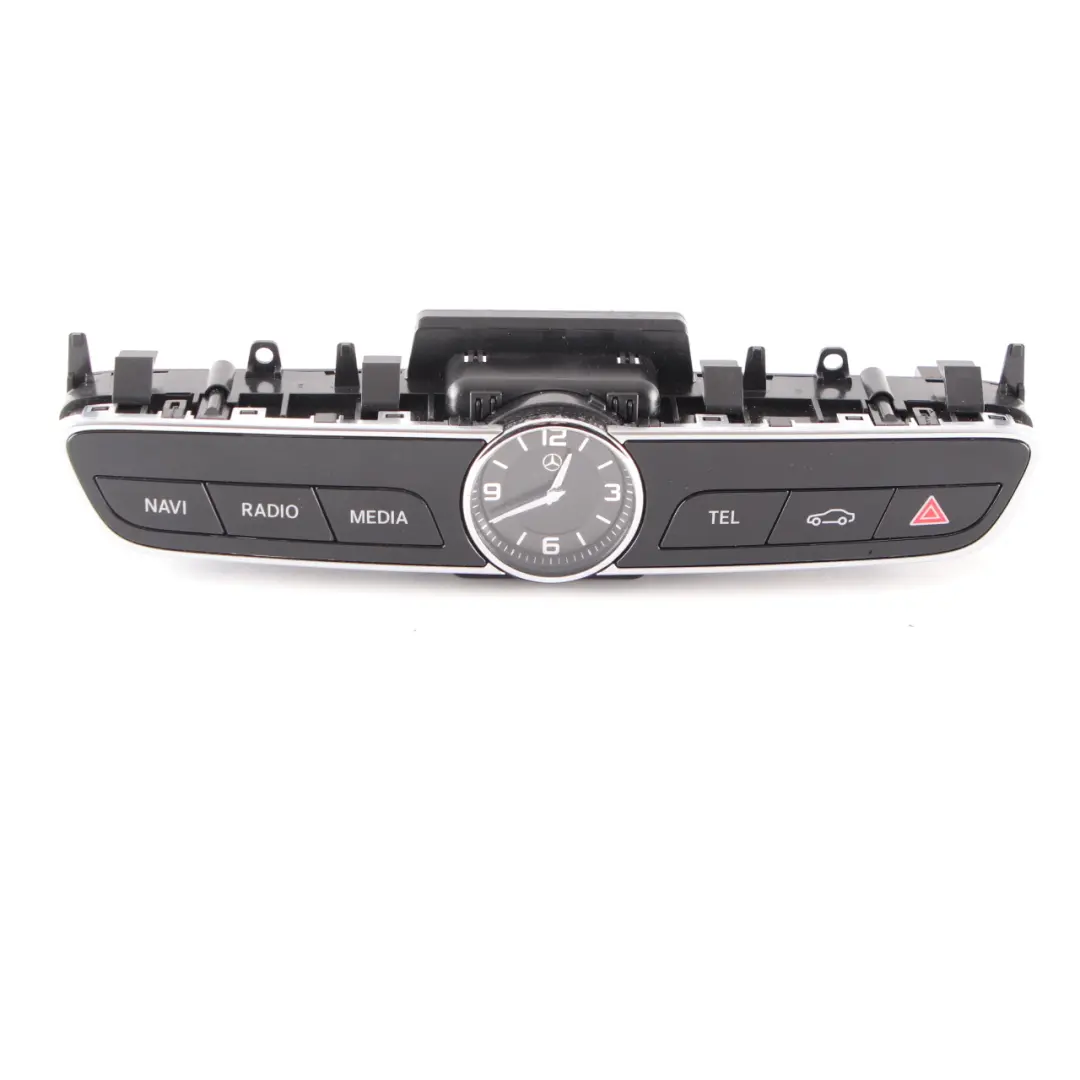  Switch Panel Mercedes W213 S213 Centre Console Clock Hazard Radio - SKU A2139054603 - Part number A2139054603