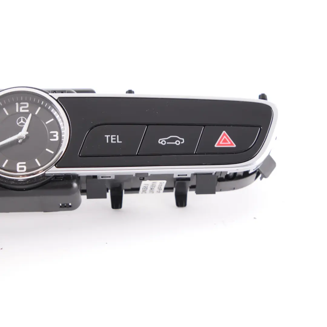  Switch Panel Mercedes W213 S213 Centre Console Clock Hazard Radio - SKU A2139054603 - Part number A2139054603