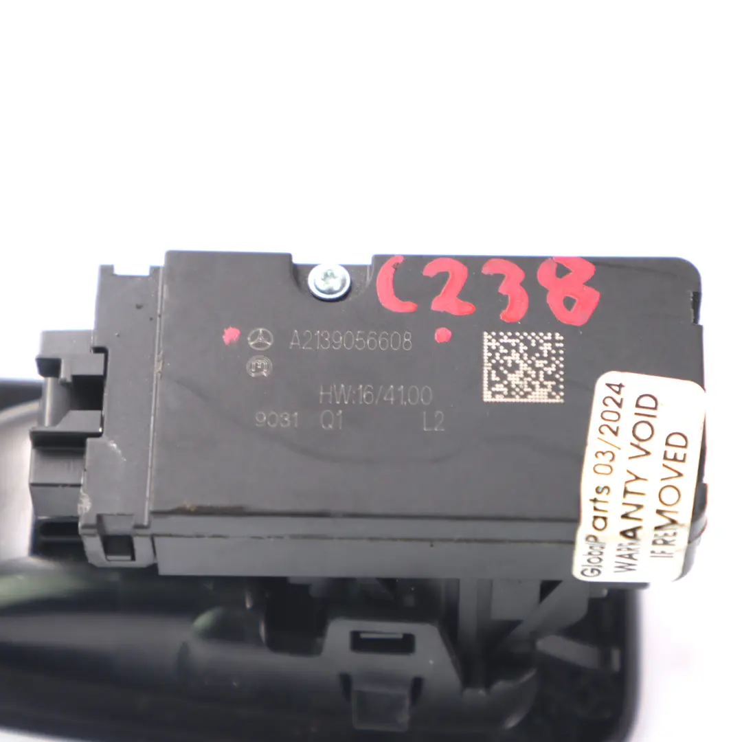 Switch Mercedes C238 Electronic Parking Brake Switch to with Part number A2139056608 Switch Mercedes C238 Electronic Parking Brake Switch - SKU A2139056608 - Part number A2139056608