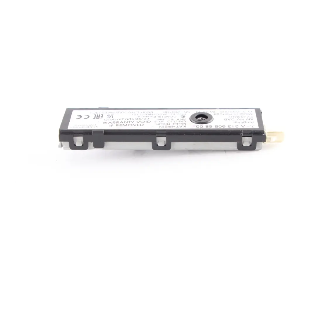  Antenna Amplifier Mercedes W205 W213 AM FM DAB Aerial Module Unit - SKU A2139056800 - Part number A2139056800