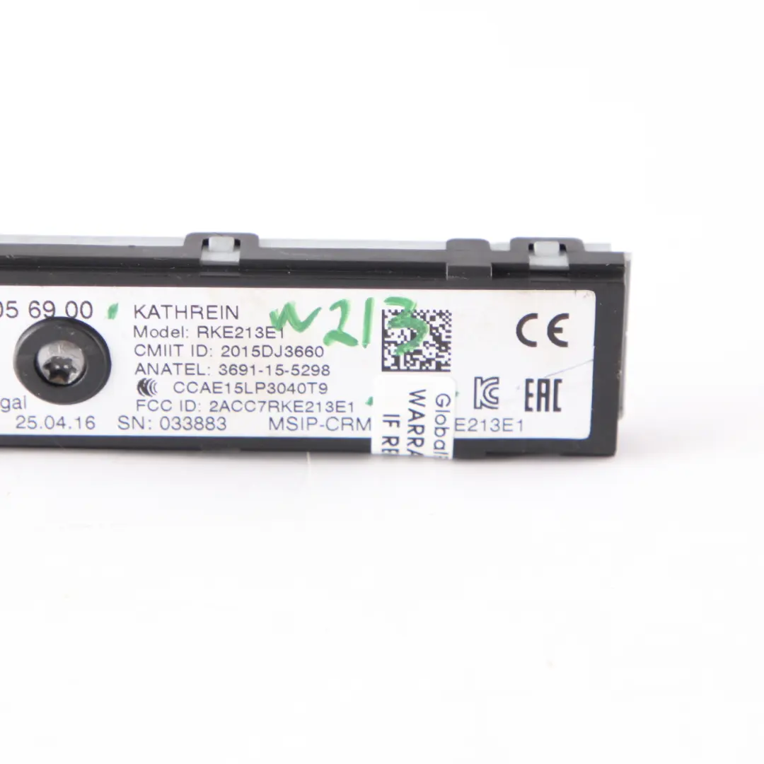 Antenne Amplificateur Mercedes W213 S213 W238 Aerial Module Right pour à propos du numéro de pièce A2139056900 Antenne Amplificateur Mercedes W213 S213 W238 Aerial Module Right - SKU A2139056900 - Numéro de pièce A2139056900