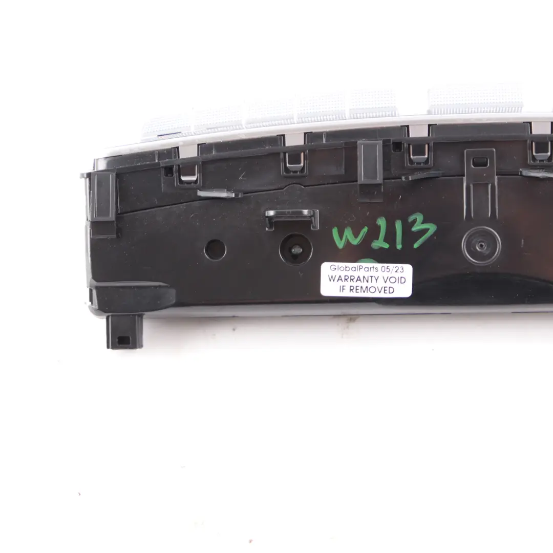 Panel Interruptores Aire Acondicionado Calefacción para Mercedes W213 con número de pieza A2139059003 Mercedes W213 Panel Interruptores Aire Acondicionado Calefacción - SKU A2139059003 - Número de pieza A2139059003