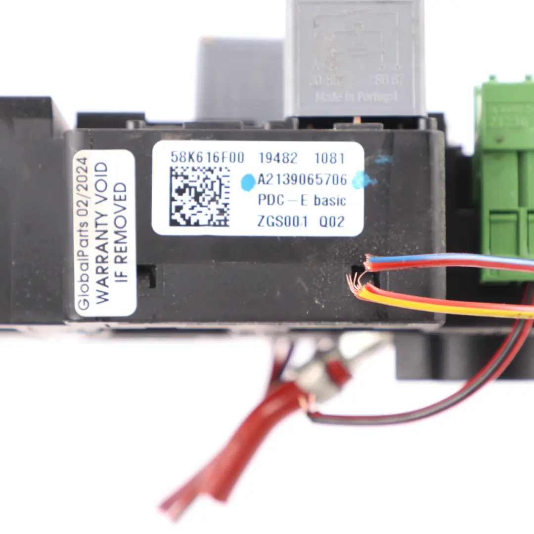 Mercedes W205 W213 Front Engine Compatment Fuse Relay Box Module - SKU A2139065706 - Part number A2139065706