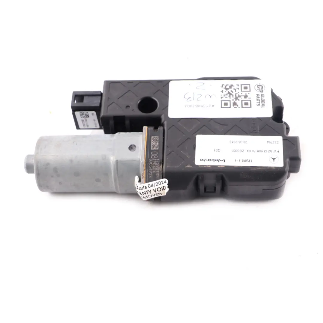 Mercedes C167 W213 W247 Sun Roof Motor Panoramic Sliding Motor Drive - SKU A2139067003 - Part number A2139067003