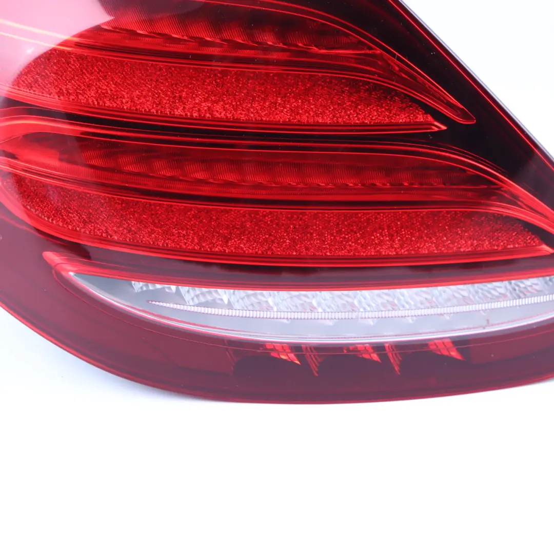 Lamp Mercedes W213 Saloon Left N/S Tail Light Side Panel to Rear with Part number A2139067900 Rear Lamp Mercedes W213 Saloon Left N/S Tail Light Side Panel - SKU A2139067900 - Part number A2139067900
