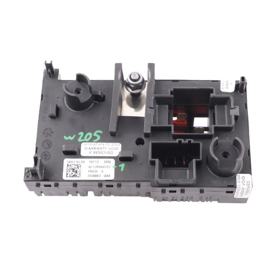 Scatola Fusibili Modulo Elettrico SAM Posteriore per Mercedes W205 W213 con numero di parte A2139068701 Mercedes W205 W213 Scatola Fusibili Modulo Elettrico SAM Posteriore - SKU A2139068701-1 - Numero di parte A2139068701