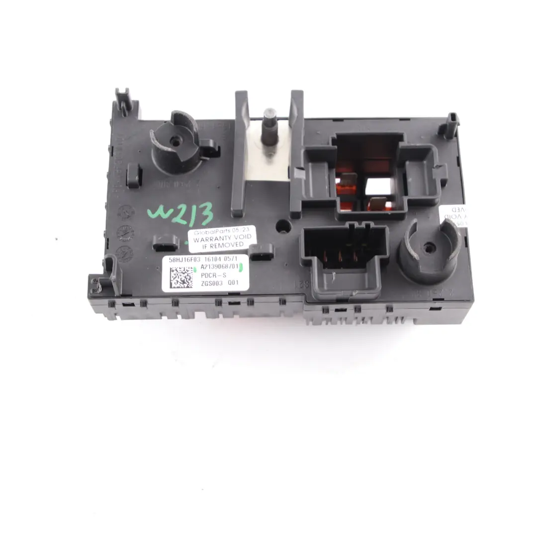 Mercedes W205 W213 Caja fusibles trasera SAM fusible eléctrico - SKU A2139068701 - Número de pieza A2139068701
