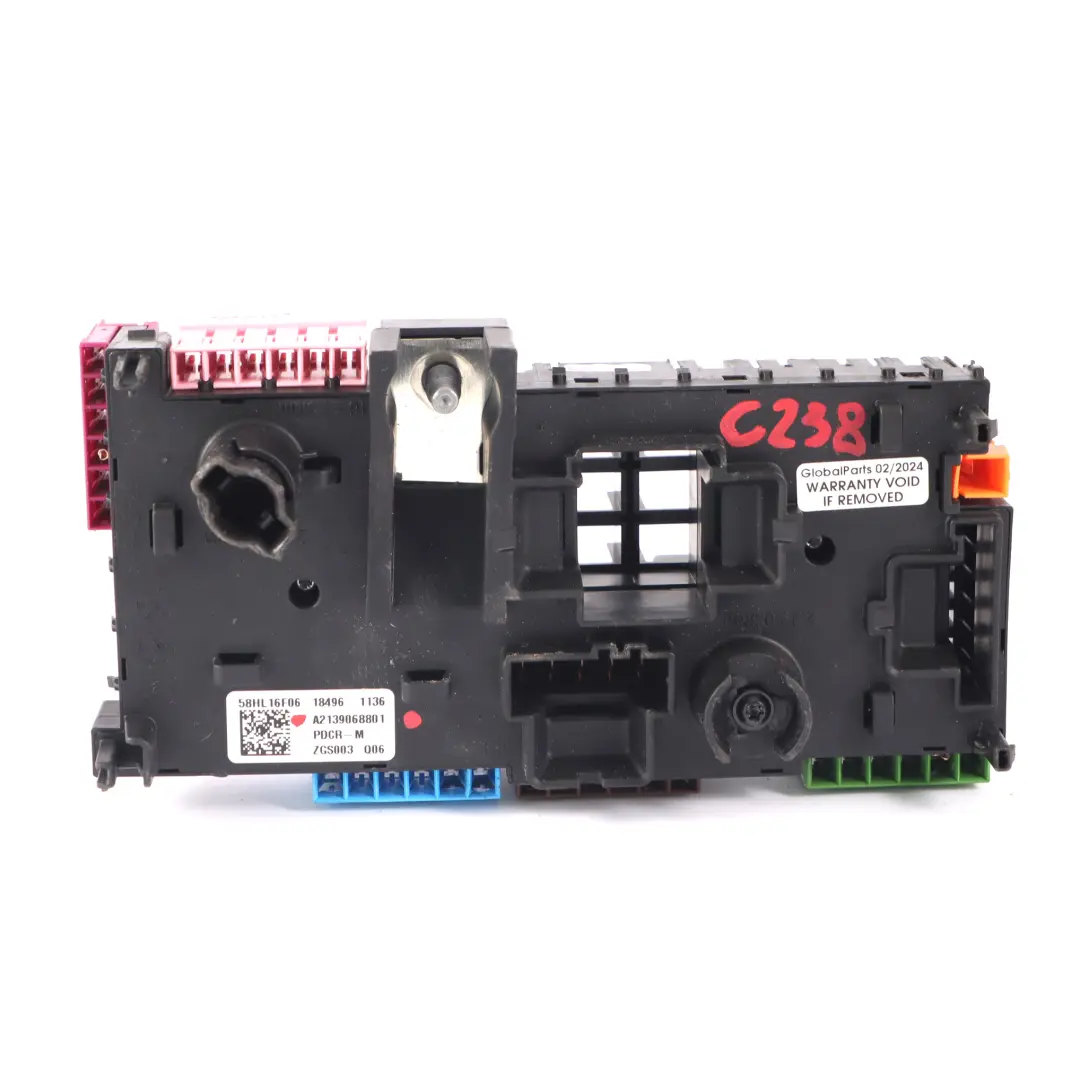 Mercedes W205 W213 Fuse Box Rear SAM Module Electrical Unit - SKU A2139068801 - Part number A2139068801