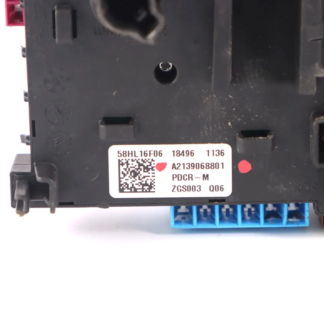 Caja De Fusibles Trasera SAM Módulo Eléctrica para Mercedes W205 W213 con número de pieza A2139068801 Mercedes W205 W213 Caja De Fusibles Trasera SAM Módulo Eléctrica - SKU A2139068801 - Número de pieza A2139068801