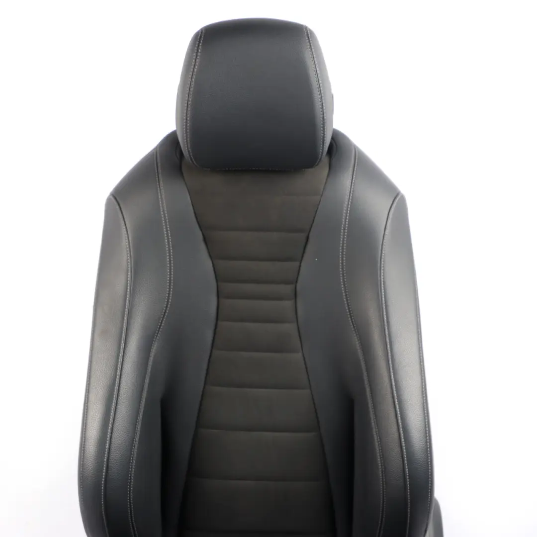 Mercedes W213 Front Seat Left N/S Heated Interior Fabric Imiation Leather Black - SKU A2139102702-1 - Part number A2139102702