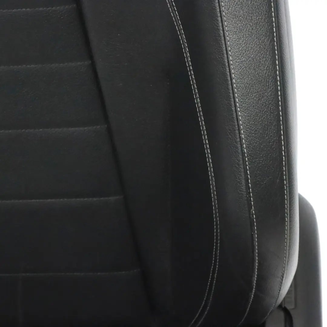 Asiento Delantero Izquierdo Calefactable Eléctrico Cuero Negro para Mercedes W213 con número de pieza A2139104002 Mercedes W213 Asiento Delantero Izquierdo Calefactable Eléctrico Cuero Negro - SKU A2139104002-3 - Número de pieza A2139104002