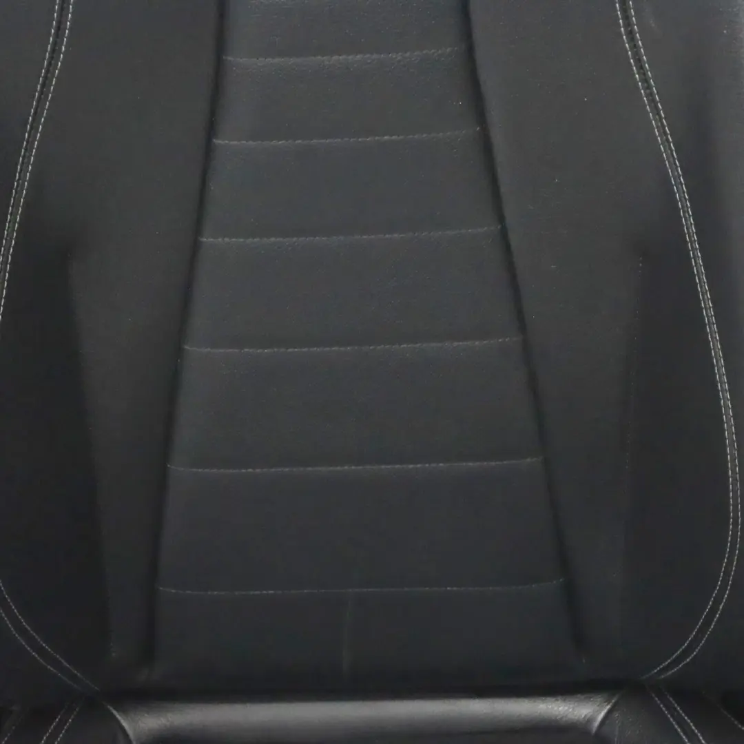Mercedes W213 Fotel Przedni Lewy Elektryczny Wnętrze Skóra Czarny - SKU A2139104002-3 - Numer Części A2139104002