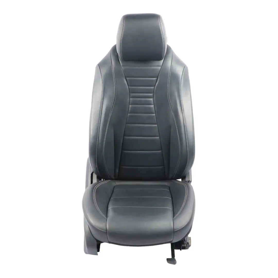 Mercedes W213 Front Seat Right O/S Electric Interior Leather Black - SKU A2139104002-2 - Part number A2139104002