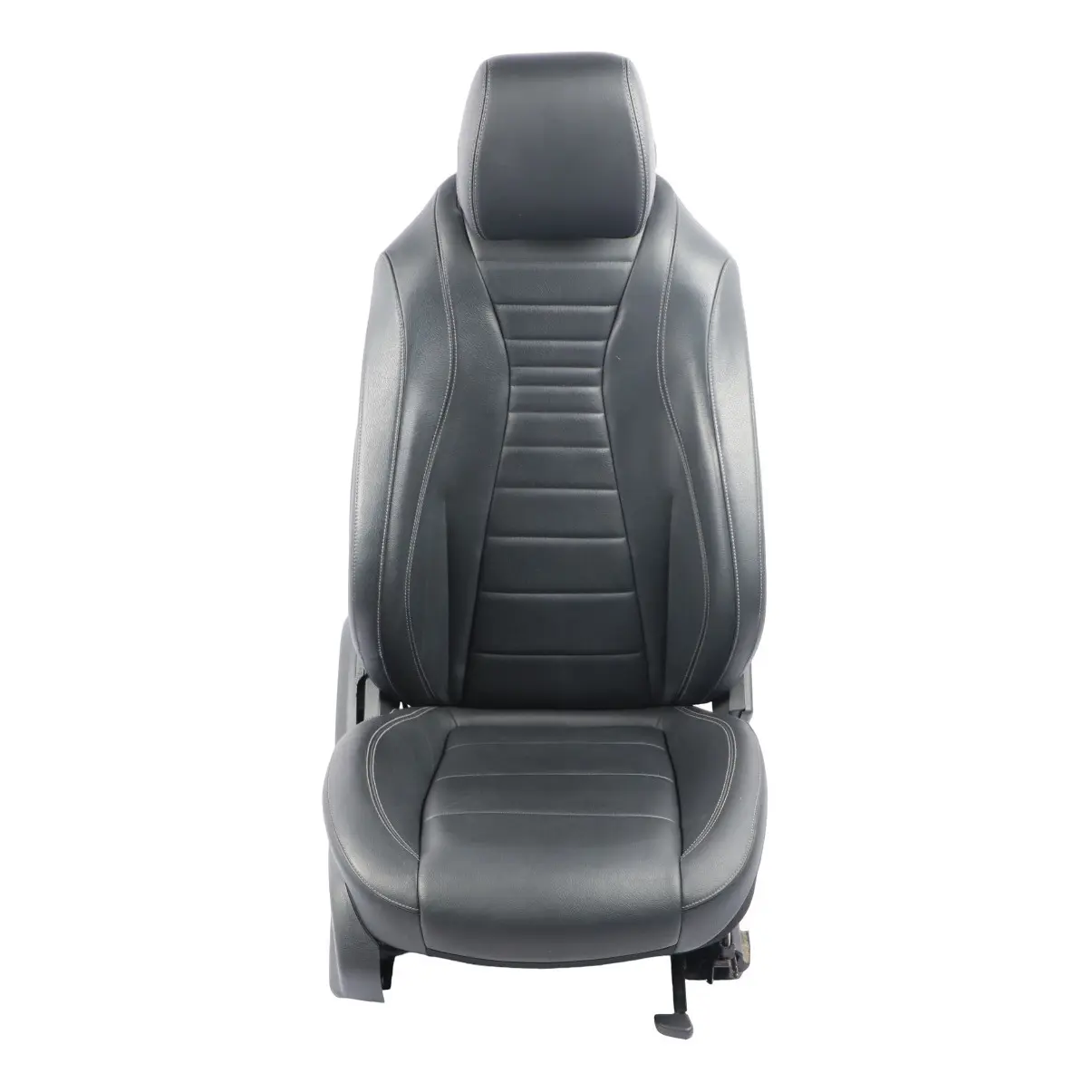 Mercedes W213 Scaun Față Dreapta Electric Piele Negru