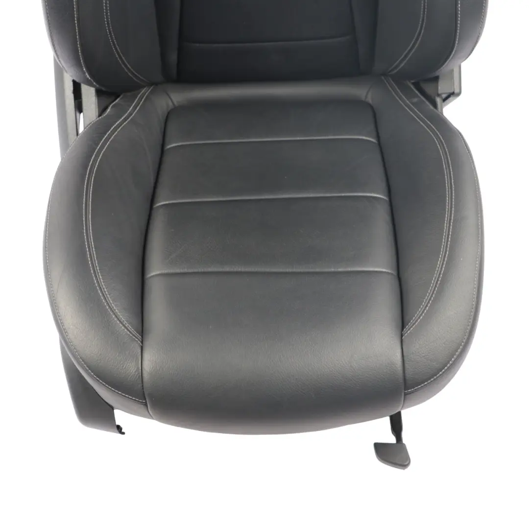 Mercedes W213 Front Seat Right O/S Electric Interior Leather Black - SKU A2139104002-2 - Part number A2139104002
