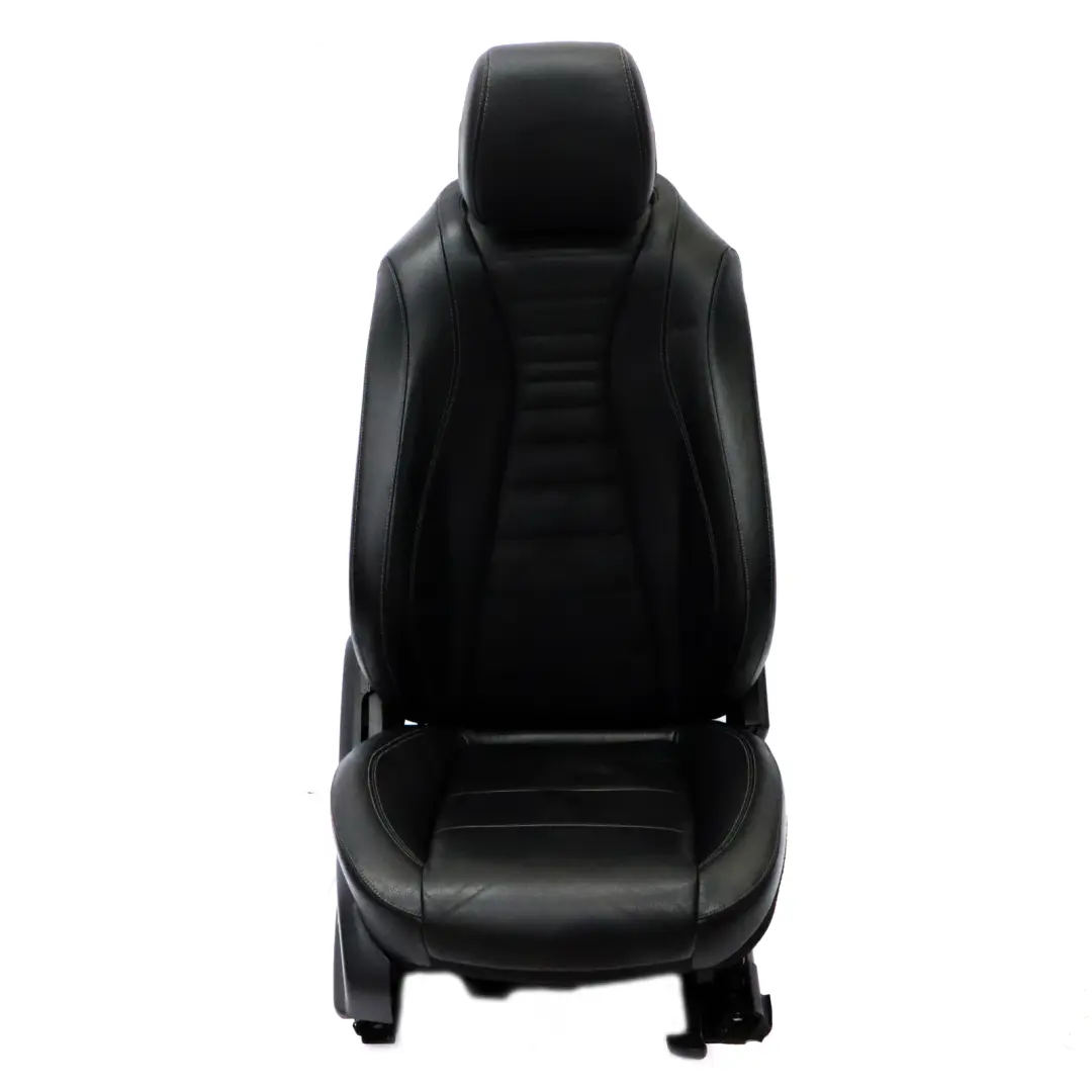 Mercedes W213 Front Seat Right O/S Electric Interior Leather Black - SKU A2139104002-2 - Part number A2139104002