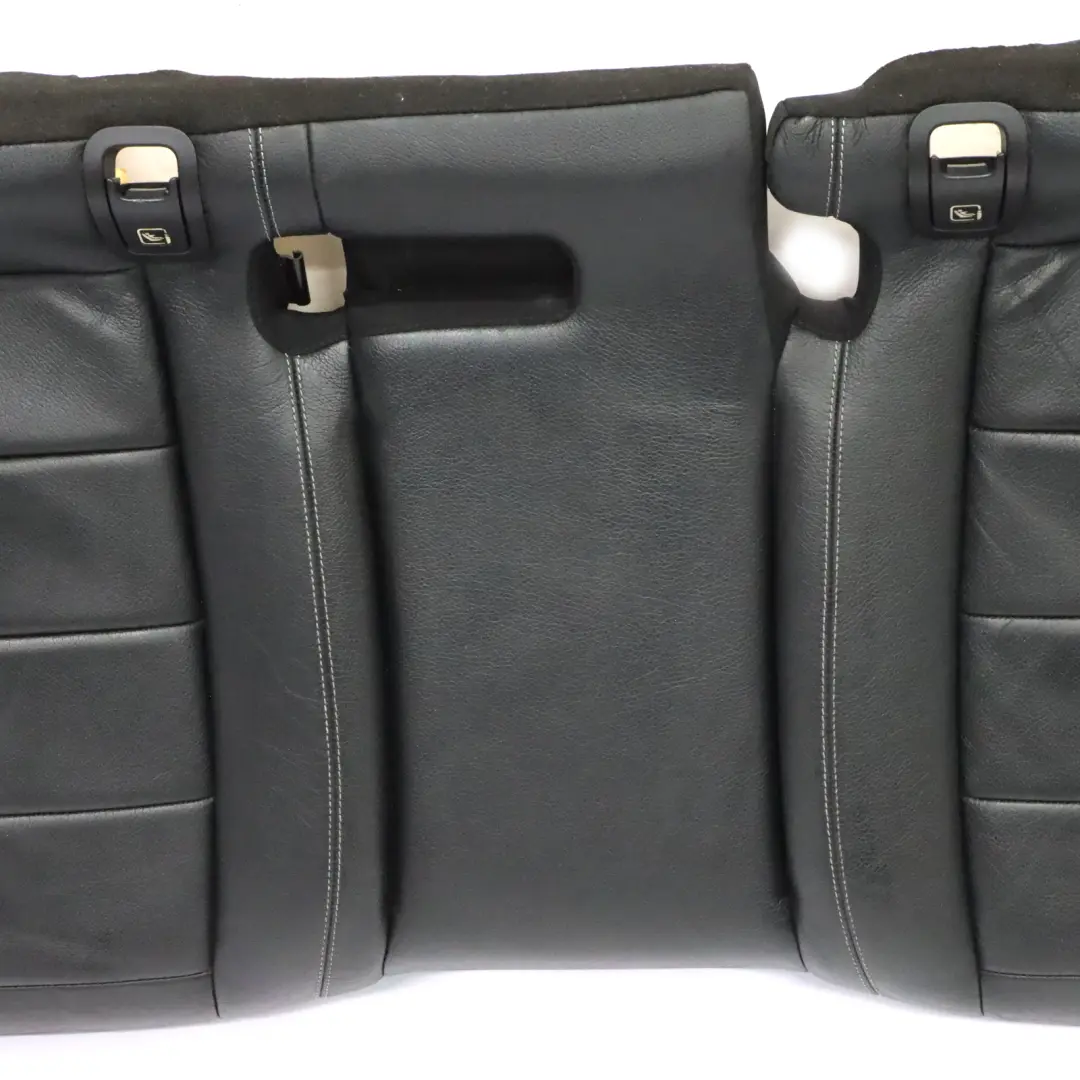 Rear Seat Bench Mercedes W213 Saloon Rear Couch Covering Black Leather - SKU A2139205808-2 - Part number A2139205808