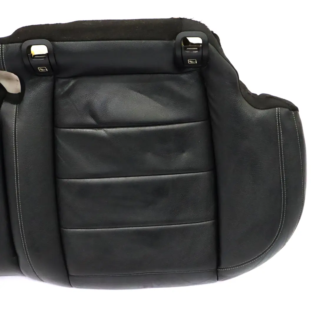 Rear Seat Bench Mercedes W213 Saloon Rear Couch Covering Black Leather - SKU A2139205808-2 - Part number A2139205808