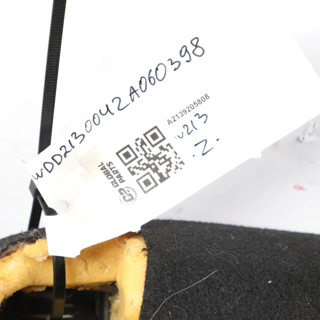 Rear Seat Bench Mercedes W213 Saloon Rear Bench Couch Covering Black Leather - SKU A2139205808 - Part number A2139205808