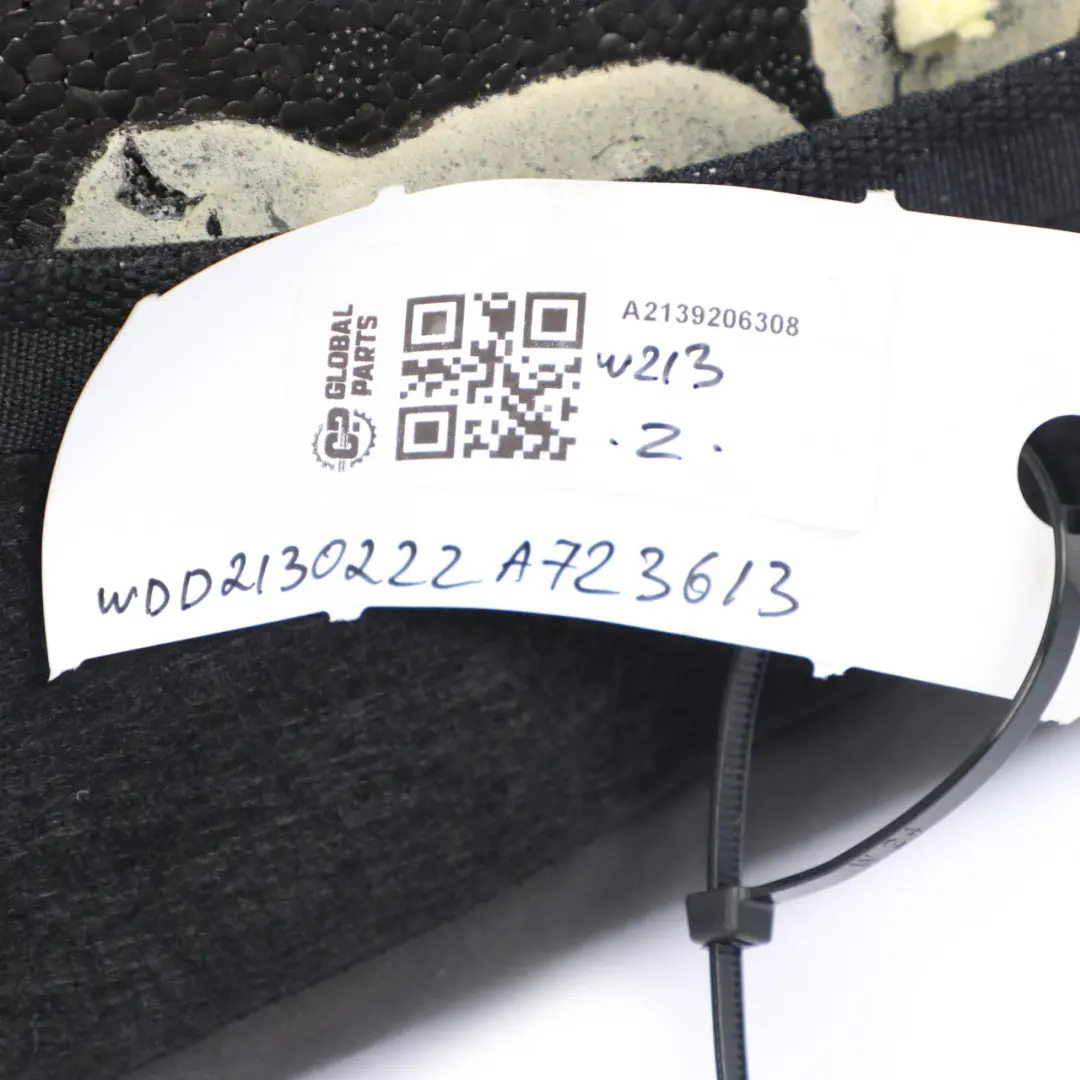 Mercedes W213 Saloon Rear Seat Bench Couch Cover Fabric Imitation Leather Black - SKU A2139206308 - Part number A2139206308