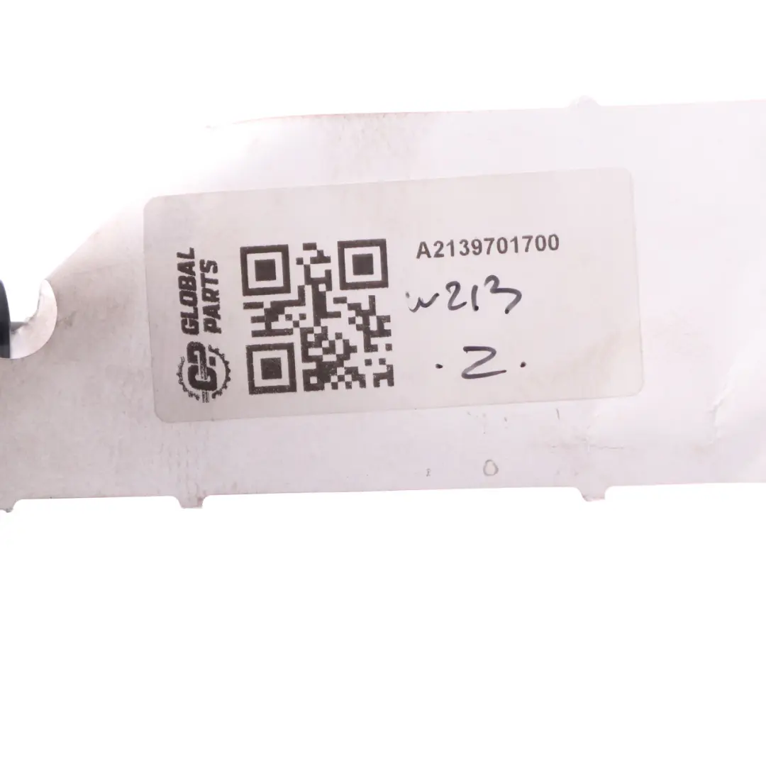 Mercedes W213 Headrest Rear Left Right N/O/S Head Rest Black Leather - SKU A2139701700 - Part number A2139701700