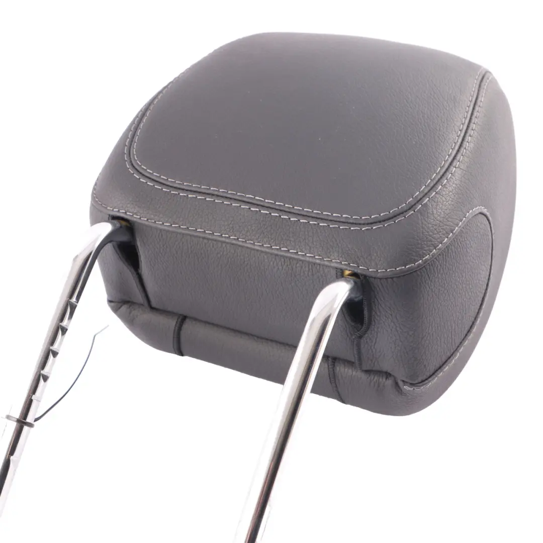 Mercedes W213 Seat Headrest Front Left N/S Head Rest Black Leather - SKU A2139704550 - Part number A2139704550