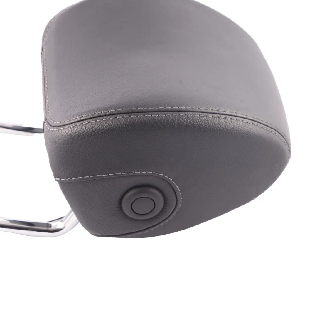 Mercedes W213 Appui-tête de siège avant gauche Appui-tête cuir noir - SKU A2139704550 - Numéro de pièce A2139704550