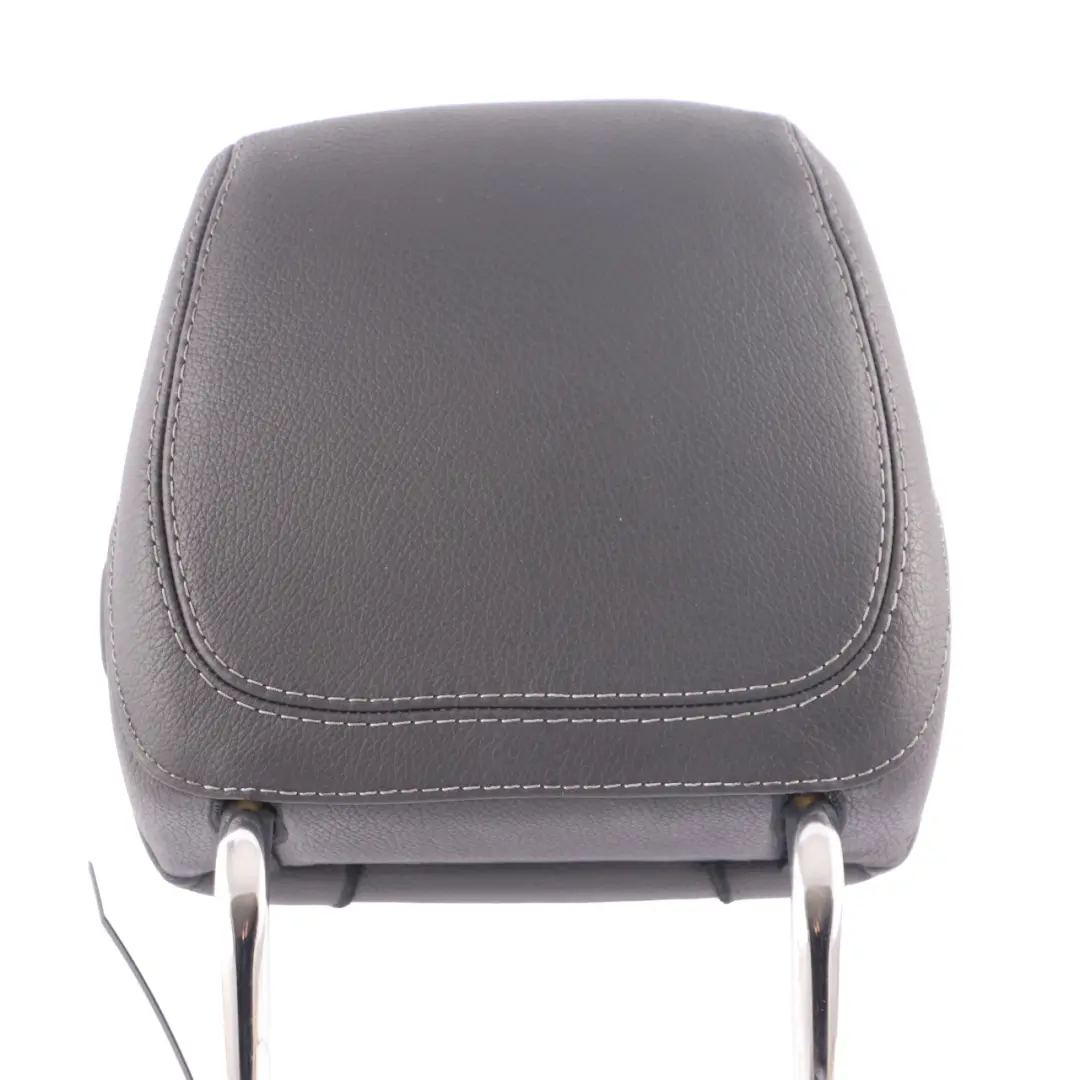 Mercedes W213 Appui-tête de siège avant gauche Appui-tête cuir noir - SKU A2139704550 - Numéro de pièce A2139704550